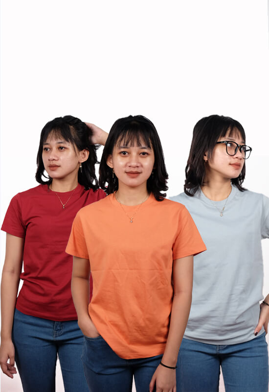 Kaos Polos Wanita
