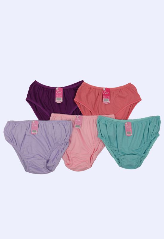 Celana Dalam Wanita Dewasa Merk Sia - Warna Random  (Pack isi 6)